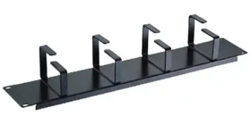 DATACOM 19 vyvazovací panel 2U 5x kov.háček (8.0 x 4.5-6.0cm) / černý (502712082)
