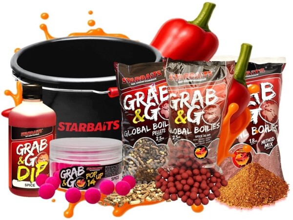Starbaits Akční kbelík Global Spice,Starbaits Akční kbelík Global Spice