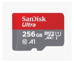 SanDisk MicroSDXC karta 256GB Ultra (100MB/s, Class 10, Android) + adaptér EDF_493324