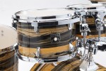 Tama Superstar Classic Maple Natural Ebony Tiger Wrap Rock Set