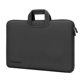 Wozinsky WNT-17B černá / Brašna na notebook / 17,3" / neoprenové výsuvné držadlo
