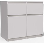 Komoda Merg 2S2F bílá