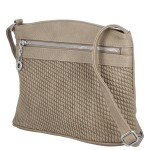 Stylová dámská crossbody kabelka Ola, béžová