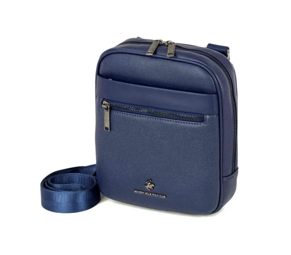 Taška cross BHPC Wall street M BH-8513-05 modrá 3,5 L