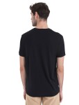 Pánské merino triko krátký rukáv ICEBREAKER Mens 150 Tech Lite III SS Tee, Black velikost: XL