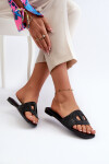Dámské sandály na ploché podrážce černé Dimrose 36