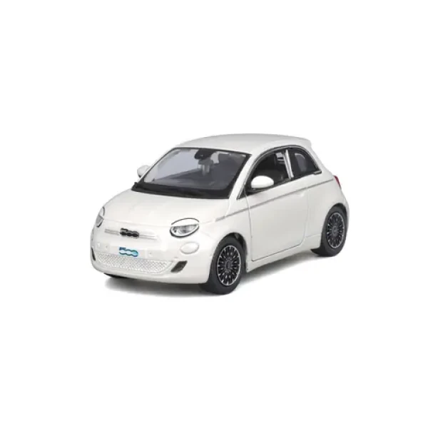 Bburago Fiat 500e (2023) bílá 1:24