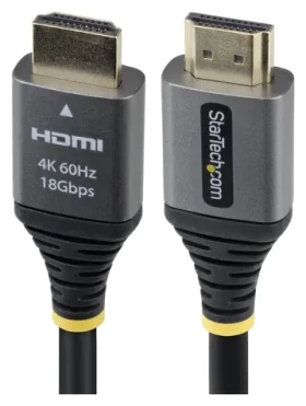 StarTech HDMI 2.0 černá / Kabel / 1,5 m / 4K 60Hz / HDR10 / Dolby Vision (HDMMV5F)