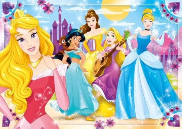 Clementoni 23714 Puzzle Disney princezny MAXI 104 dílků
