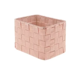 Compactor TEX - košík vysoký růžová / Úložný organizér do zásuvky / 19 x 14 x 13 cm (3370910105285)