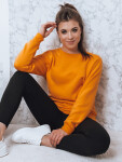 Dámská mikina FASHION II oranžová Dstreet BY1069 Velikost: XL