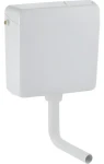 Geberit AP123 alpská bílá / Splachovací nádržka / boční přívod / splachování 6/9 l / Start-Stop (123.105.11.1)