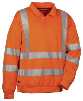 Reflexní pracovní mikina COFRA ROUTE oranžová velikost 2XL (CAROUTE_01_2XL-B)