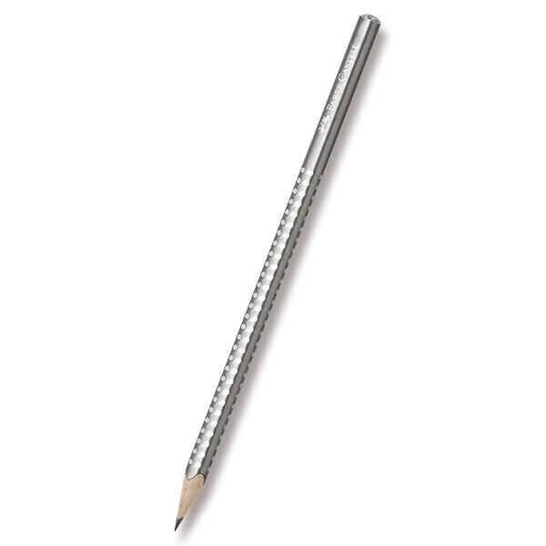 Faber-Castell Sparkle tužka perleťová stříbrná
