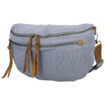 Trendy dámská textilní ledvinka Lena, modrá