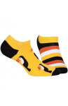 Unisex kotníkové ponožky Wola Funky W91.N02 černá 30-34