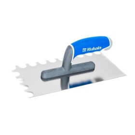 Hladítko nerezové s půlkulatými zuby MASTERLINE XL 130 x 270 mm, zub 15 X 20