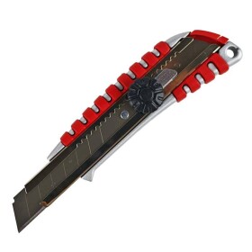 Nůž odlamovací s aretačním kolečkem, 18 mm, kovový, ENPRO