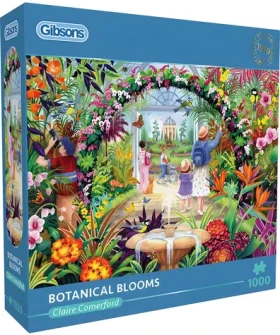 GIBSONS Puzzle Květiny v botanické zahradě