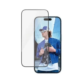 PanzerGlass Tvrzené sklo UWF s aplikátorem pro Apple iPhone 16/15 černá (2861)