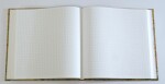 Designová záznamní kniha Fresh, tvrdé desky, 200x200mm, 120listů, čtvereček mix motivů