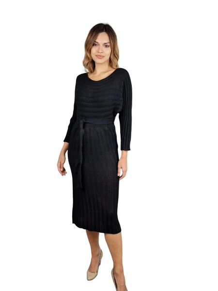 HOSH Šaty Layla Velikost: UNI, Barva: Černá