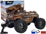 Mamido Auto na dálkové ovládání R/C 4x4 1:18 MaxRacing 35 km/h hnědé