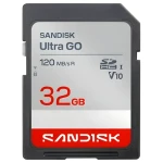 SanDisk Ultra GO SDHC 32 GB / Paměťová karta SD / 120 MB/s (SDSDUGN-032G-GN6IN)