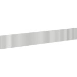 MEXEN - Rivel čelo pro koupelnovou skříňku reliéf 140 x 20, šedý mat 91A20-1400-235-1-62