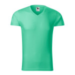 Pánské tričko s výstřihem do V Slim Fit M MLI-14695 - Malfini L