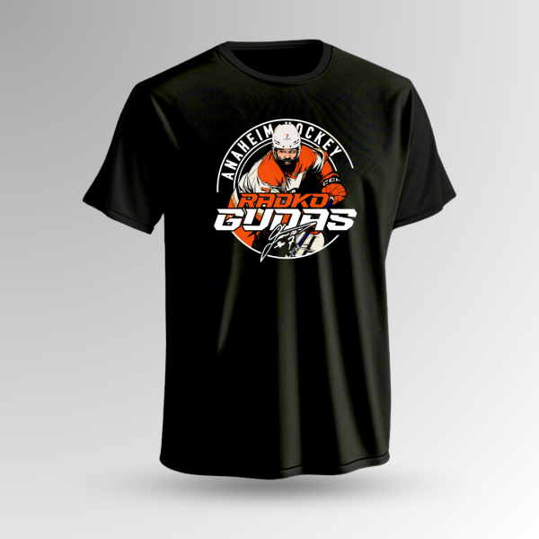 FansArena Dětské tričko Radko Gudas #7 Anaheim Hockey Town Exclusive Collection (Anaheim Ducks NHL) Velikost: Dětské S 6 - 106 - 116