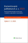 Komentovaná judikatura 2023