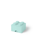 LEGO úložný box šuplíkem aqua