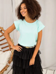 Dámské tričko RV TS 4833.70P mentolové - Basic XS
