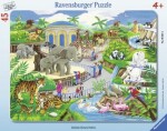 Ravensburger rámové Návštěva v ZOO 45 dílků