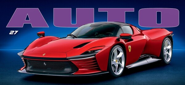 Kalendář 2027 stolní: AUTO