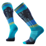 SMARTWOOL Ski Targeted Cushion Summit Shot OTC Soc, Capri (vzorek) velikost: L