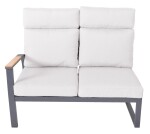 ROJA ANNECY rohová hliníková souprava