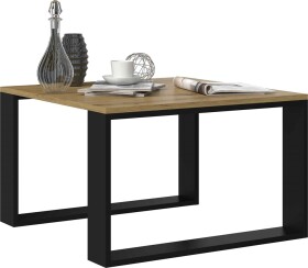 FRONTI Konferenční stolek LOFT MODERN MINI dub artisan + černá