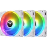 THERMALTAKE SWAFAN EX14 RGB bílá 3ks / Ventilátor / 140 mm / Hydraulic Bearing / 2000 RPM @ 38.8 dB / 81.6 CFM (CL-F162-PL14SW-A)