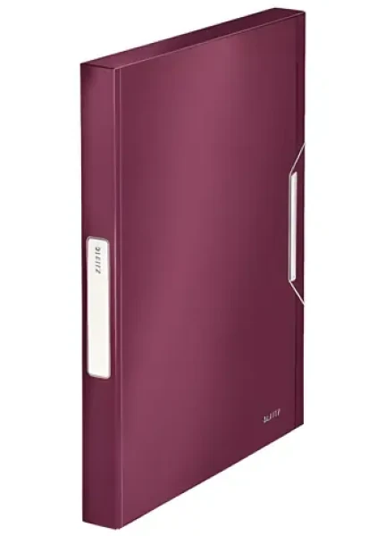 Leitz Style granátově červená / Box na dokumenty / 250 listů A4 / Šířka hřbetu 37 mm (39560028)