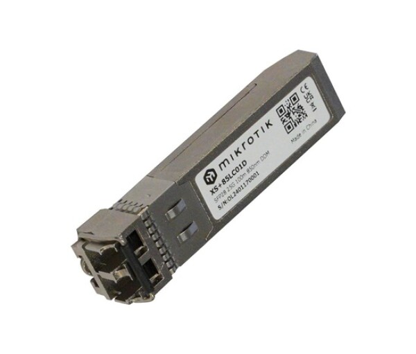 MikroTik SFP/SFP+/SFP28 optický modul XS+85LC01D, MM, 100m, 850nm EDF_1711077