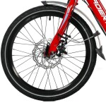 Dětské kolo LEADER FOX GAMP dívčí 20", model 2026-3, barva red