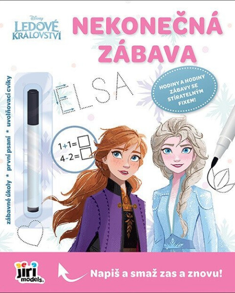 Nekonečná zábava Ledové království - Napiš a smaž zas a znovu!