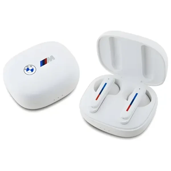 BMW BMBEMIATP20LOH bílá / Bluetooth sluchátka / TWS / dokovací stanice (BMBEMIATP20LOH)
