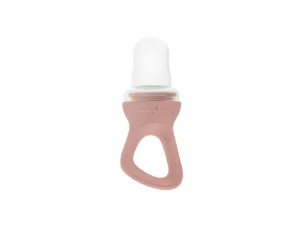 KikkaBoo Krmicí kousátko Platinum Silicone Blush / Kousátko / 100% silikon / Od 6 měsíců (31302050043KB)
