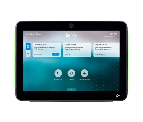 Poly TC10 dotykový ovladač, černý EDF_1458150