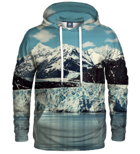 Mikina s kapucí H-K AFD102 tyrkysová - Aloha XL