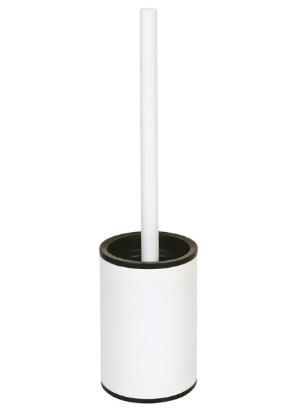 SAPHO - X-ROUND WHITE WC štětka na postavení, bílá mat XR306W