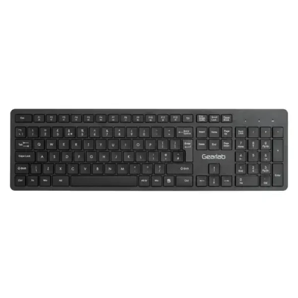 Gearlab G220 černá / bezdrátová klávesnice / USB / UK Layout (GLB212302)